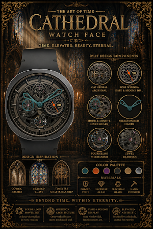 Cathedral: Luxury Watch Face Screenshot 1
