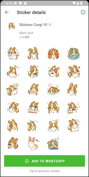 Stickers de Corgi Screenshot 3