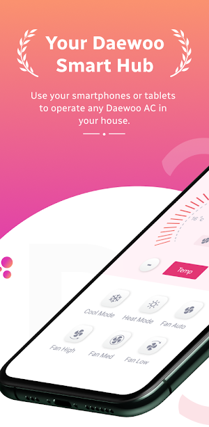 Smart AC Remote for Daewoo Screenshot 1