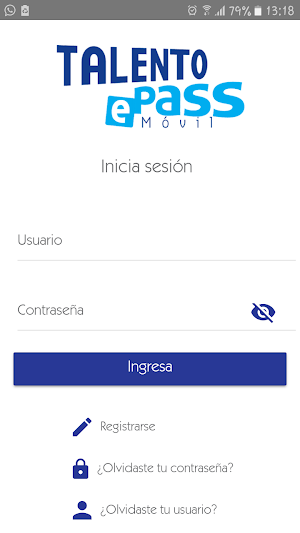 Sodexo Talento ePass Móvil Screenshot 0
