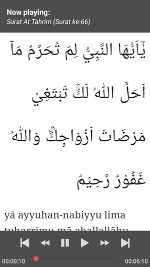 Al-Qur'an Juz 28 MP3 Offline + Terjemahan Screenshot 3