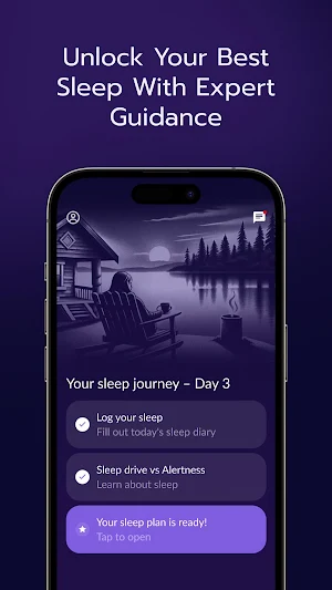 No Insomnia: CBT & Sleep Coach Screenshot 1