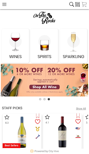 On the Rocks Wine & Liquors Screenshot 2