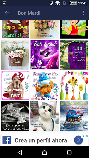 Bon Mardi - Images et phrases Screenshot 1