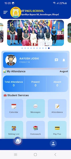 St. Paul's Co-Ed School Bhopal Screenshot 2