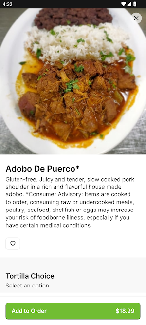 La Rumba Restaurant Latino Screenshot 3