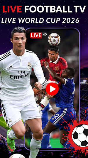 Live Football TV HD 2026 Screenshot 1