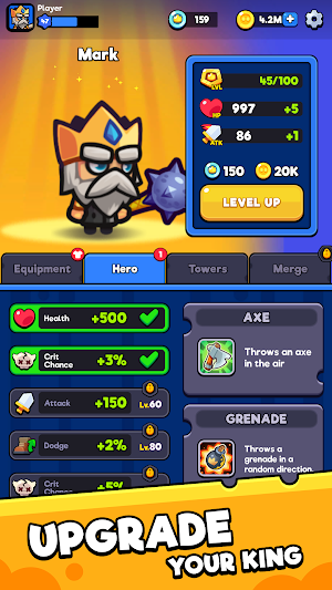 Tower King: Defense game Screenshot 3