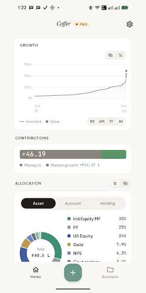 Coffer: Portfolio Tracker Screenshot 2