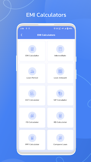 Loan Quicker EMI Calculator Screenshot 0