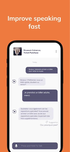 YES Language Speaking Practice Screenshot 3