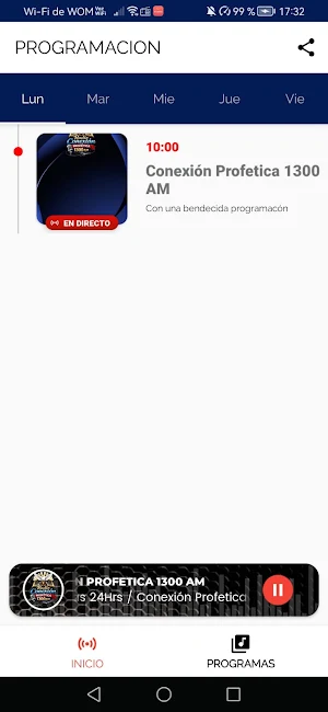 Conexión Profetica 1300 AM Screenshot 3