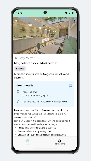 Magnolia Bakery Screenshot 2