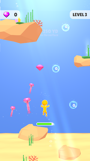 Underwater Run 3D Screenshot 0