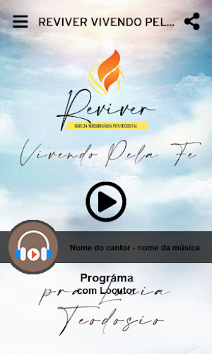 Reviver Vivendo Pela Fé Screenshot 0