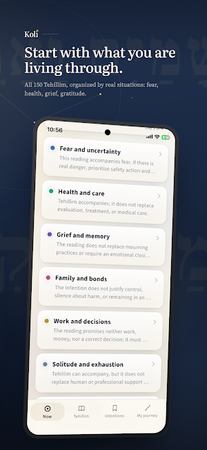 Kolí – Psalms Screenshot 1