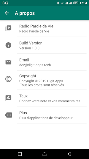 Radio Parole de Vie Togo Screenshot 3