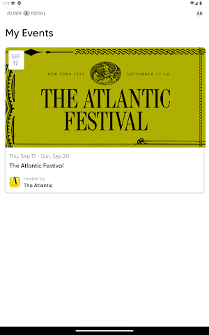 The Atlantic Festival 2026 Screenshot 3