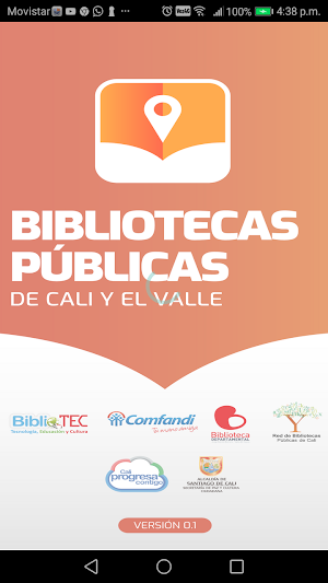 Bibliotecas Públicas de Cali y el Valle del Cauca Screenshot 2