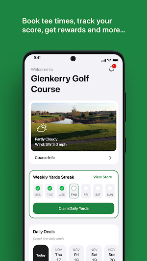 Glenkerry Golf Course Screenshot 0
