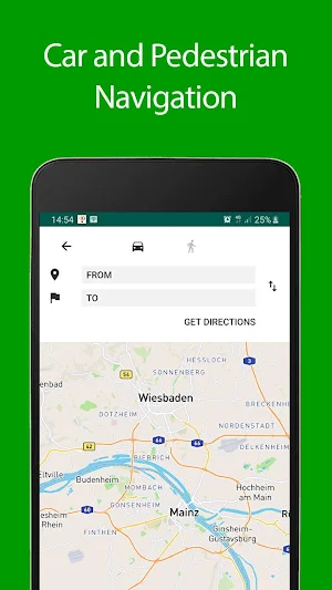 Wiesbaden Offline Map and Travel Guide Screenshot 1