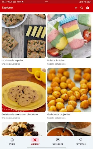 +100 Recetas Saludables Screenshot 2
