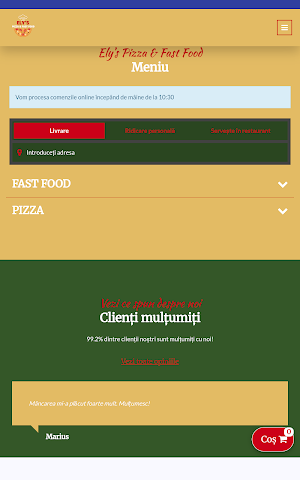 Ely’s Pizza & Fast Food Screenshot 2