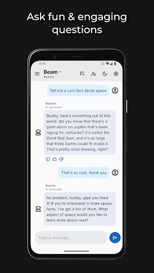 Beam AI Chat Companion Screenshot 0