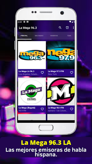 La Mega 96.3 Los Angeles Screenshot 1
