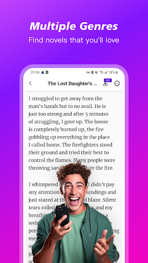 NovelMuse - Novels & Stories Screenshot 2