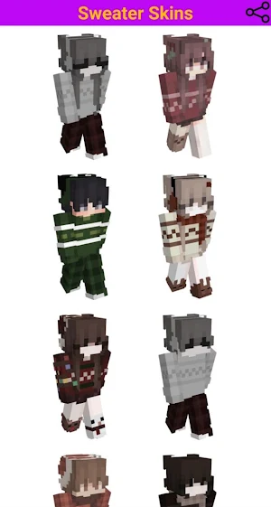 Sweater Skins For Minecraft Screenshot 1