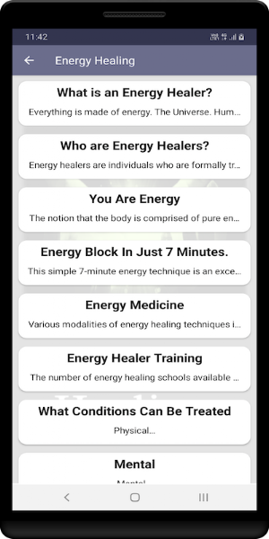 Energy Healing Screenshot 1