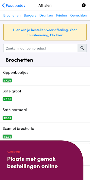 Foodbuddy Screenshot 1
