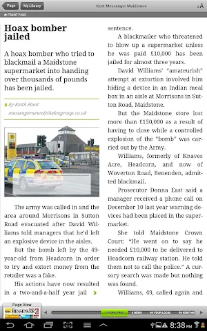 KM Group Reader Screenshot 2