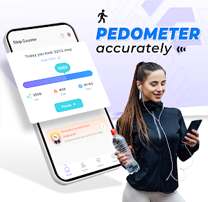 Pedometer & Step counter Screenshot 0