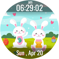 Happy Easter Watch Face 4