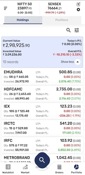 CrosseasTradingApp Screenshot 2