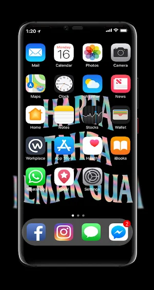 Wallpaper Harta Tahta Screenshot 1