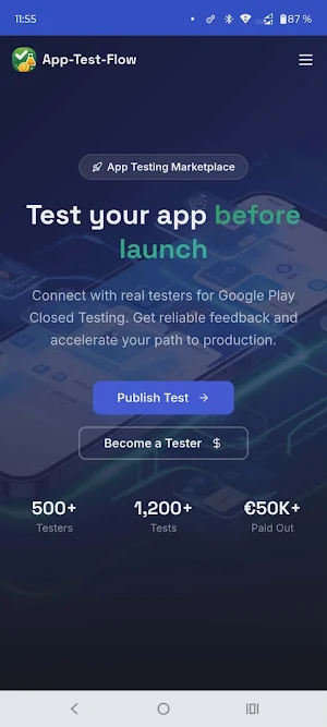 App-Test-Flow Screenshot 1