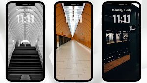 Metro Aesthetic Wallpaper Screenshot 2
