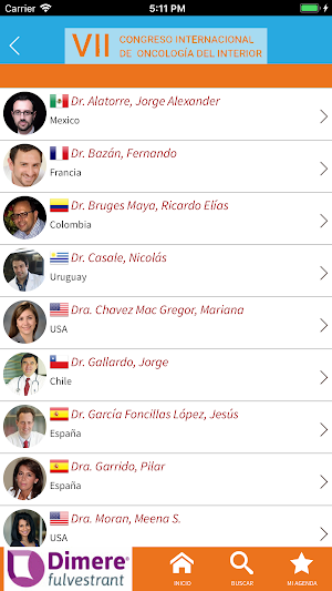 VII Congreso Internacional de Oncología del Interi Screenshot 3
