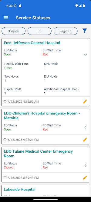 QA ESF8 Portal Screenshot 2