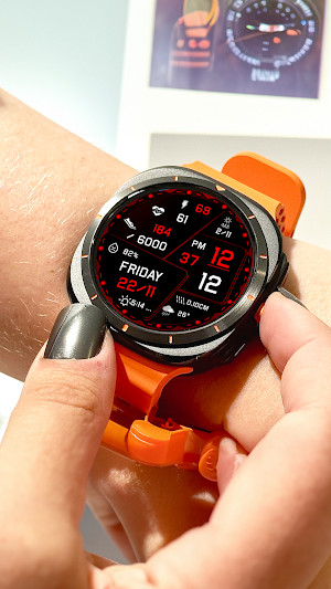 N-SPORT717 Digital Watch Face Screenshot 2