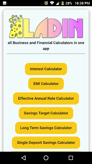 All Business & Financial Calculators in 1 App Screenshot 0