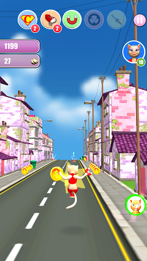 Princess Cat Lea Run Screenshot 2