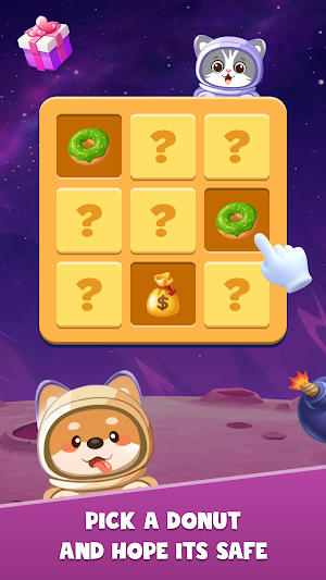 Bomb Donut Challenge Game Screenshot 1