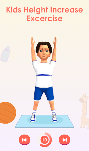 Kids Height Increase Exercises Screenshot 1