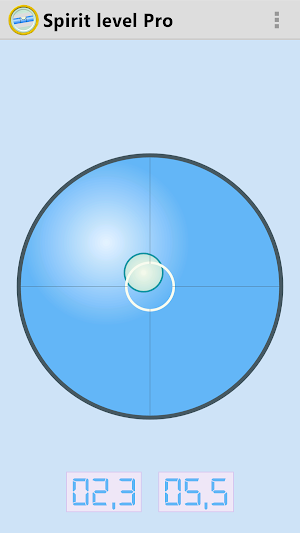 Spirit level Pro - Virtual Screenshot 1