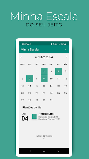 Minha Escala Screenshot 0
