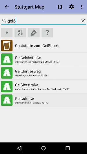 Stuttgart City Map Lite Screenshot 3